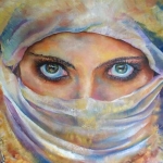 Her Eyes - Olga Pankova Portrait Artist