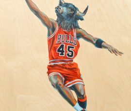 Michael Jordan - Olga Pankova Portrait Artist