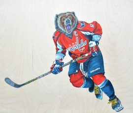 Alex OVECHKIN - Olga Pankova Portrait Artist