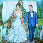 Radhika and Scott - Olga Pankova Portrait Artist