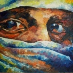 His Eyes - Olga Pankova Portrait Artist