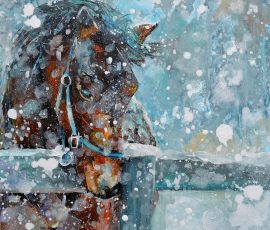 winter horse 2